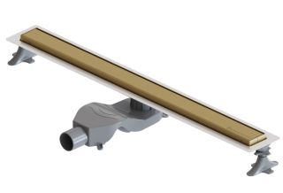 Душевой лоток Boheme Premium Linear 982-80-MG 80см золото матовое